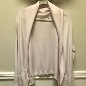 Lululemon pink wrap sweater
